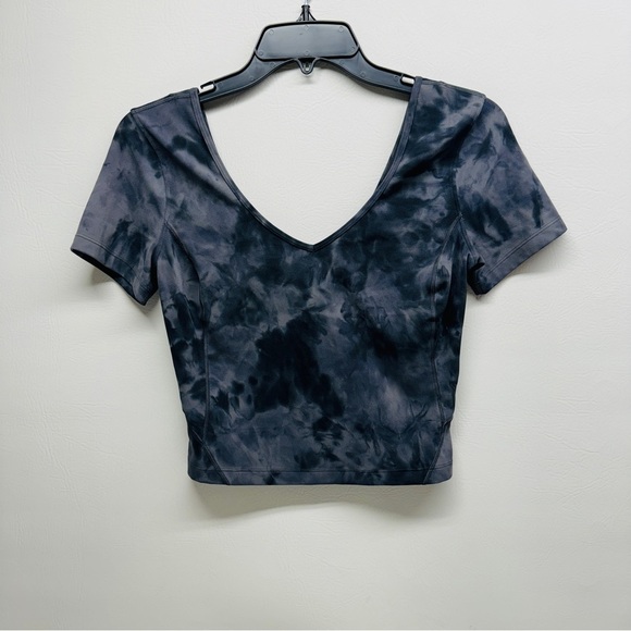 NWT lululemon Align Diamond tie Dye Top size 6 - Picture 2 of 7